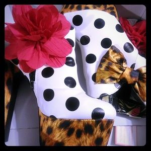 Iron Fist Platform Heel Booties